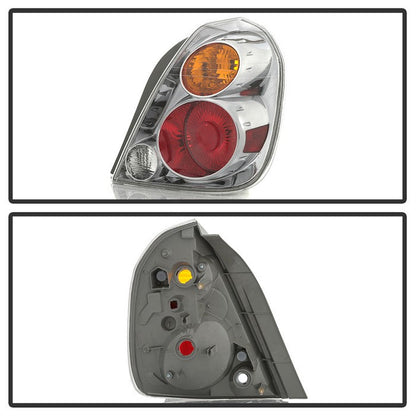 SPYDER xTune 02-04 Nissan Altima Passenger Side Tail Lights - OEM Right ALT-JH-NA02-OE-R 9938726