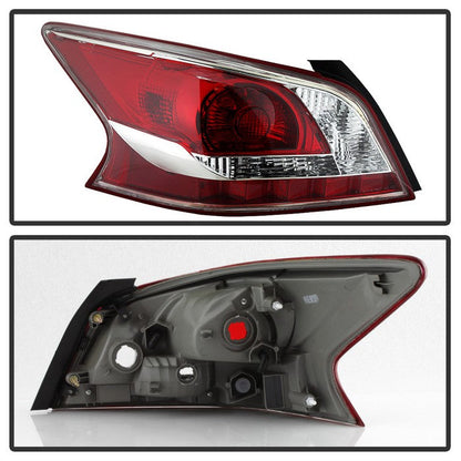 SPYDER xTune Nissan Altima 13-15 Driver Side Tail Lights - OEM Left ALT-JH-NA13-4D-OE-L 9938559