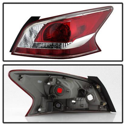 SPYDER xTune Nissan Altima 13-15 Passenger Side Tail Lights - OEM Right ALT-JH-NA13-4D-OE-R 9938566