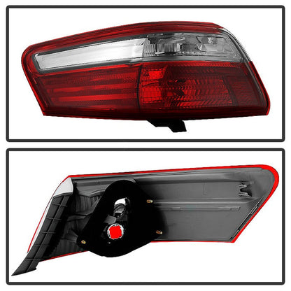 SPYDER Xtune Toyota Camry 2007-2009 Outer Driver Side Tail Lights - OEM Left ALT-JH-TCAM07-OE-L 9034190