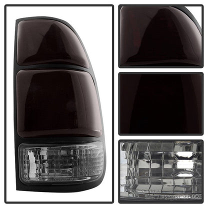 SPYDER Xtune Toyota Tundra 00-06 OEM Style Tail Lights Dark Red ALT-JH-TTU00-OE-RSM 9028571