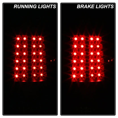 SPYDER Xtune Toyota Tundra 07-13 LED Tail Lights Black ALT-JH-TTU07-LED-BK 5070883