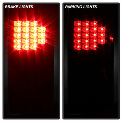 SPYDER Xtune Toyota Tundra 07-13 LED Tail Lights Black ALT-JH-TTU07-LED-G2-BK 9034466