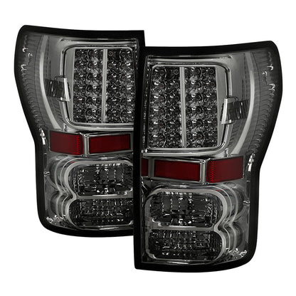 SPYDER Xtune Toyota Tundra 07-13 LED Tail Lights Smoke ALT-JH-TTU07-LED-SM 5070890