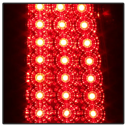 SPYDER Xtune Chevy Silverado 1500/2500/3500 03-06 LED Tail Lights Red Clear ALT-ON-CS03-LED-RC 5008787