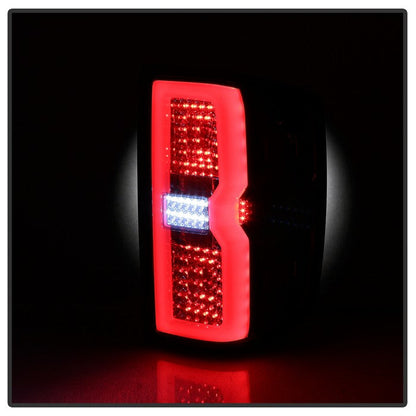 SPYDER xTune 14-16 Chevrolet Silverado 1500 Light Bar LED Tail Lights - Smoke (ALT-ON-CS14-LBLED-SM) 9040320