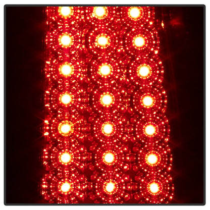 SPYDER Xtune Chevy Silverado 1500/2500/3500 99-02 LED Tail Lights Red Smoke ALT-ON-CS99-LED-RS 5011763
