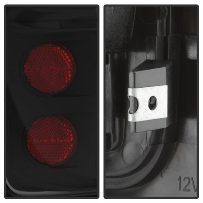 SPYDER Xtune Dodge Ram 1500/2500/3500 94-01 Euro Style Tail Lights Black ALT-ON-DRAM94-BK 5012753