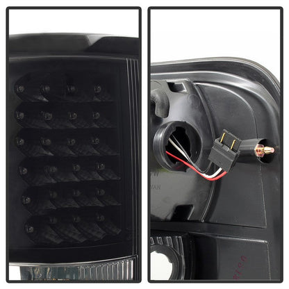 SPYDER Xtune Ford F150 Styleside 04-08 (Not Fit Heritage & SVT) LED Tail Lights Black ALT-ON-FF15004-LED-BK 5012890