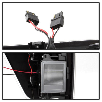SPYDER xTune 04-15 Nissan Titan Light Bar LED Tail Lights - Smoke (ALT-ON-NTI04-LBLED-SM) 9038549