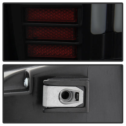 SPYDER xTune 16-19 Toyota Tacoma Version LED Tail Lights - Black Smoke (ALT-ON-TT16-LBLED-BSM) 9048630