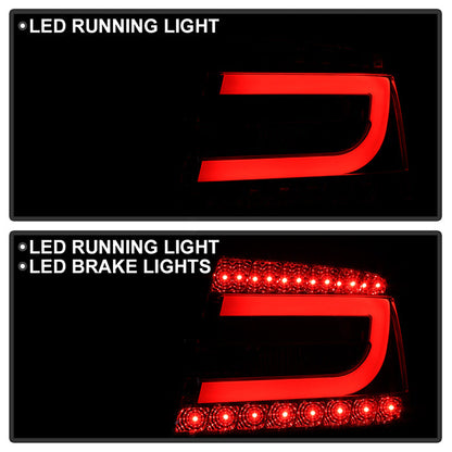 Spyder Audi A6 05-08 4Dr Sedan Only Light Bar LED Tail Lights Smke ALT-YD-AA605V2-LBLED-SM 5080776