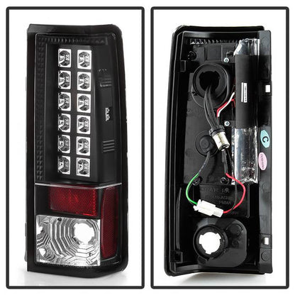 Spyder Chevy Astro/Safari 85-05 LED Tail Lights Black ALT-YD-CAS85-LED-BK 5001023