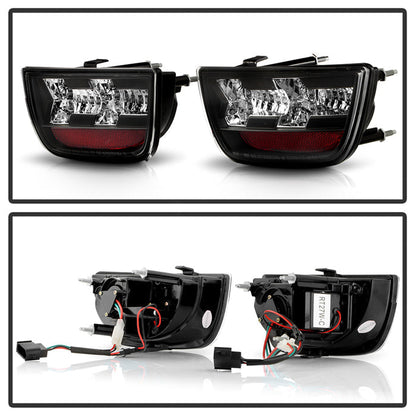 Spyder Chevy Camaro 10-13 LED Tail Lights Black ALT-YD-CCAM2010-LED-BK 5032188