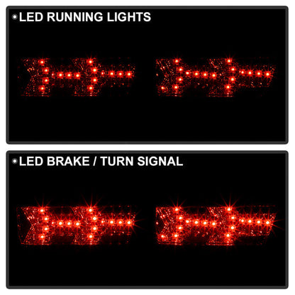 Spyder Chevy Camaro 10-13 LED Tail Lights Smoke ALT-YD-CCAM2010-LED-SM 5032201