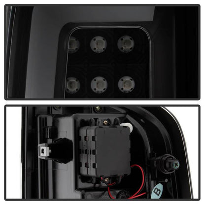 Spyder Chevy Colorado 2015-2017 Light Bar LED Tail Lights - Black Smoke ALT-YD-CCO15-LED-BSM 5085252