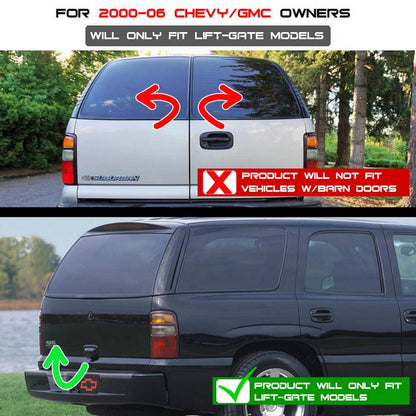 Spyder Chevy Suburban/Tahoe 1500/2500 00-06 Euro Style Tail Lights Smoke ALT-YD-CD00-SM 5001573