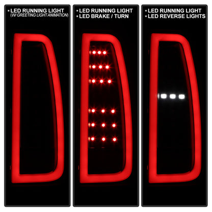 SPYDER 15-20 Chevy Tahoe Rear LED Taillights - Black Smoke (ALT-YD-CTA15-GRLED-BSM) 5089465