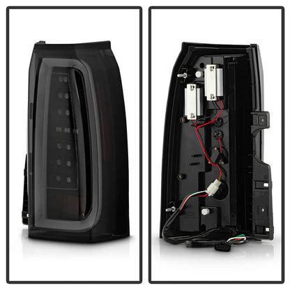 SPYDER 15-20 Chevy Tahoe Rear LED Taillights - Black Smoke (ALT-YD-CTA15-GRLED-BSM) 5089465
