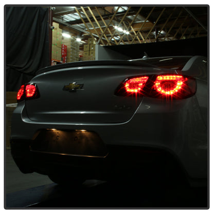 Spyder Chevy SS 2014-2016 LED Tail Lights Black ALT-YD-CVSS14-LED-BK 5080974