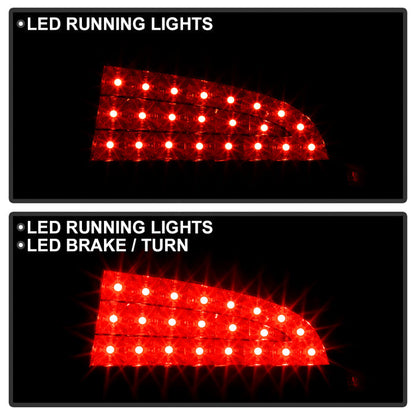Spyder Dodge Charger 09-10 LED Tail Lights Black ALT-YD-DCH09-LED-BK 5031662