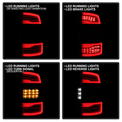SPYDER 19-24 Dodge Ram 2500/3500 HD Incandescent Bulb Tail Lights 5089403
