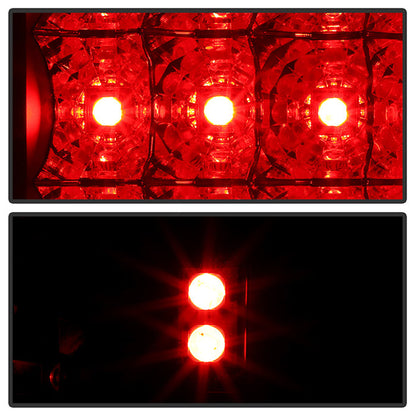 Spyder Dodge Ram 07-08 1500/Ram 07-09 2500/3500 LED Tail Lights Black ALT-YD-DRAM06-LED-BK 5002617