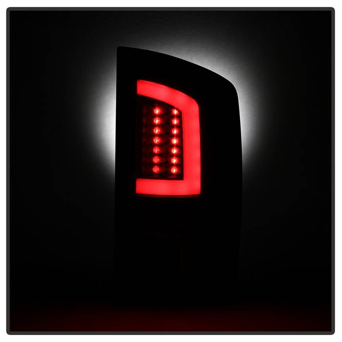 Spyder 07-09 Dodge Ram 2500/3500 V3 Light Bar LED Tail Lights - Black (ALT-YD-DRAM06V3-LBLED-BK) 5084262