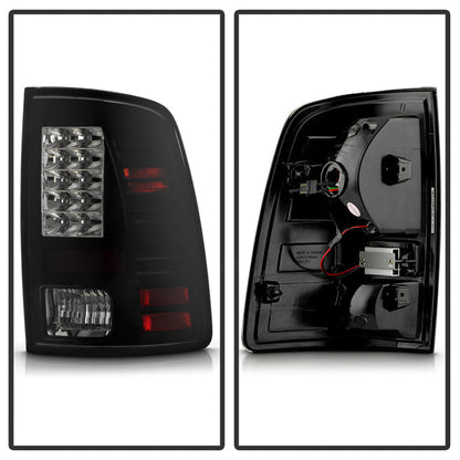 Spyder Dodge Ram 1500 09-14 LED Tail Lights Incandescent- Blk Smke ALT-YD-DRAM09-LED-BSM 5078124