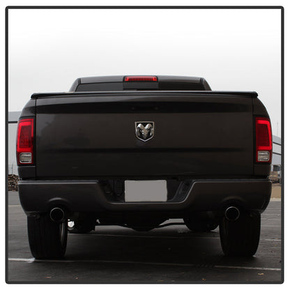 Spyder 09-16 Dodge Ram 1500 Light Bar LED Tail Lights - Red Clear ALT-YD-DRAM09V2-LED-RC 5084040