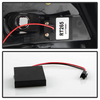 Spyder 12-14 Ford Focus 5DR LED Tail Lights - Black Smoke (ALT-YD-FF12-LED-BSM) 5085146