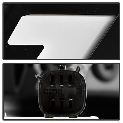 SPYDER 21-23 Ford F150 (Factory Halogent) Light Bar LED Tail Lights - Black (ALT-YD-FF15021HAL-BK) 5088772