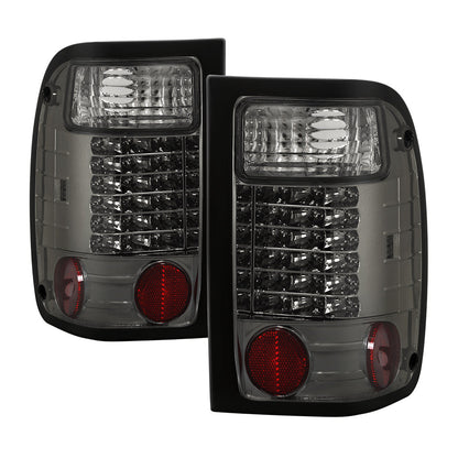Spyder Ford Ranger 01-05 LED Tail Lights Smoke ALT-YD-FR98-LED-SM 5003874