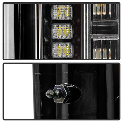 SPYDER 17-18 Ford F250 SD (Excl Halogen Model) LED Tail Lights - Black (ZALT-YD-FS17BS-GRLED-BK) 5089168