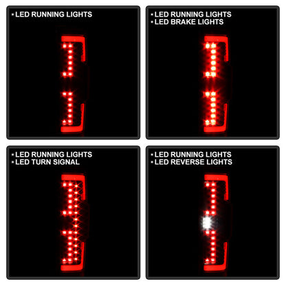 SPYDER Apex 20-21 Ford F250 SD (LED Model Only) LED Tail Lights - Black (ALT-YD-FS20LEDBS-LED-BK) 5088642