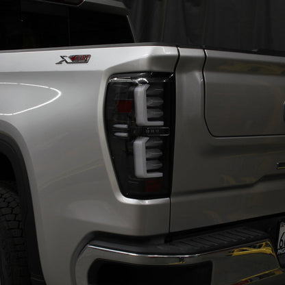 Spyder GMC Sierra 19-20 LED Model Only LED Tail Lights - Black ALT-YD-GS19LED-LED-BK 5000309