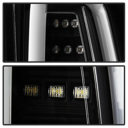 Spyder 15-17 GMC Yukon LED Tail Lights - Black (ALT-YD-GY15-LED-BK) 5085702