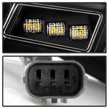 SPYDER Apex 22-24 Honda Civic 5-Door LED Tail Lights - Black (ALT-YD-HC225DAP-SEQGR-BK) 5089113