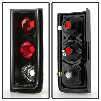Spyder Hummer H2 01-05 (Non H2T)Euro Style Tail Lights Black ALT-YD-HH2-BK 5005199