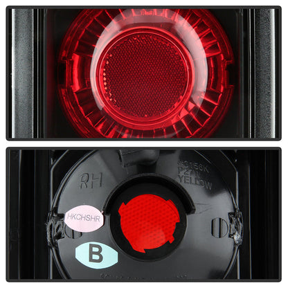 Spyder Hummer H2 01-05 (Non H2T)Euro Style Tail Lights Black ALT-YD-HH2-BK 5005199