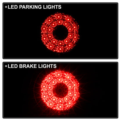 Spyder Lexus IS 300 01-05 LED Tail Lights Black ALT-YD-LIS300-LED-BK 5005809