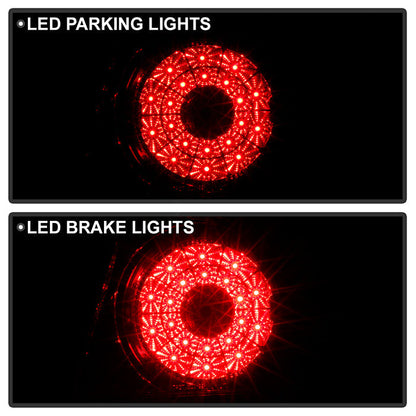 Spyder Lexus IS 300 01-03 LED Tail Lights Red Clear ALT-YD-LIS300-LED-RC 5005823