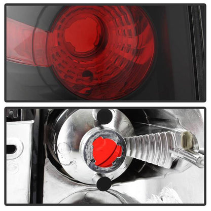 Spyder Lincoln Navigator 03-06 Euro Style Tail Lights Black ALT-YD-LN03-BK 5005946