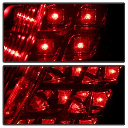 Spyder Mazda 3 03-08 4Dr Sedan (Non Hatchback)LED Tail Lights Smoke ALT-YD-M303-LED-SM 5017406