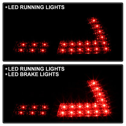 Spyder Mitsubishi Lancer/Evolution X 08-14 LED Tail Lights Smke ALT-YD-MITEVO1008-LED-SM 5030399