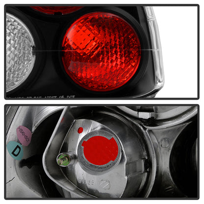 Spyder Mitsubishi Mirage 99-02 2/4Dr Euro Style Tail Lights Black ALT-YD-ML99-BK 5006493