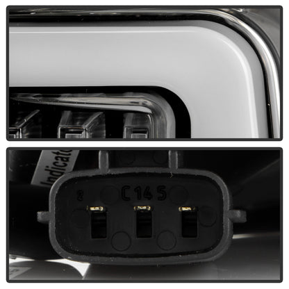 SPYDER 05-21 Nissan Frontier Clear Light Bar LED Tail Lights - Black (ALT-YD-NF05AP-GR-LED-BK) 5089137