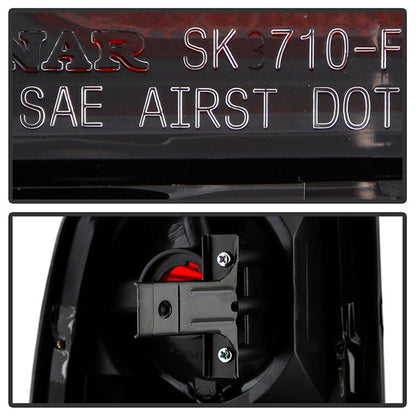 Spyder Nissan Frontier 98-00 Euro Style Tail Lights Black ALT-YD-NF98-BK 5006837