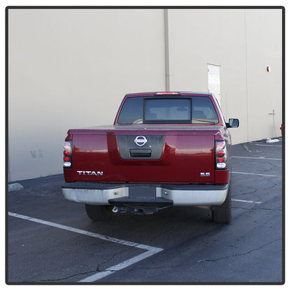 Spyder Nissan Titan 04-14 Euro Style Tail Lights Black ALT-YD-NTI04-BK 5007025