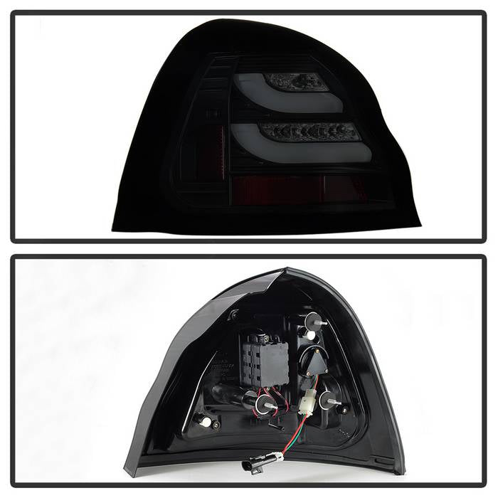 Spyder 04-08 Pontiac Grand Prix Light Bar LED Tail Light - Black Smoke (ALT-YD-PGP04-LED-BSM) 5084385